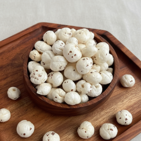 5+ suta makhana(foxnut) in bowl