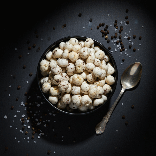 Himalayan Salt & Black Pepper Flavored Makhana (Foxnut)– Mera Kisan