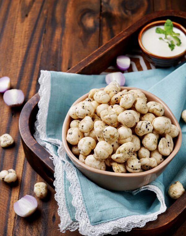 Cream & Onion Roasted Makhana mear kisan